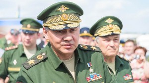 Министр обороны РФ С.К. Шойгу