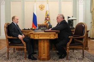 Владимир Путин и Александр Бердников