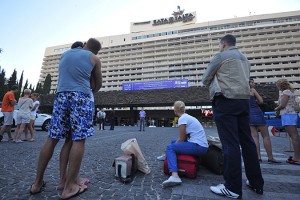 Отель Ялта-Интурист эвакуировали из-за звонка о бомбе