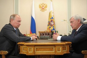 Рабочая встреча с врио губернатора Санкт-Петербурга Георгием Полтавченко