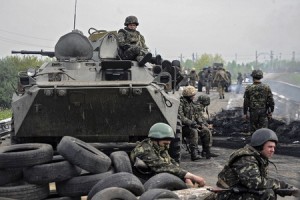 Боевые действия на востоке Украины