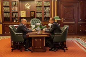 Борис Дубровский встретился с Андреем Сергеевым