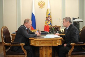 Владимир Путин и Юрий Чайка