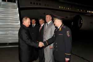 Владимир Путин прибыл в Благовещенск