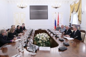 Георгий Полтавченко встретился с делегацией Всемирной Лютеранской Федерации