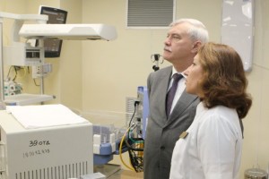 Георгий Полтавченко посетил Детскую городскую больницу