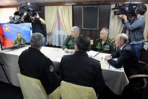 Министр обороны Сергей Шойгу доложил Президенту о ходе учений «Восток-2014»