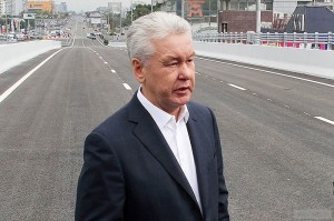 Мэр Москвы открыл транспортную развязку в Жулебине