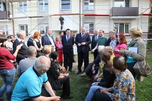 Николай Цуканов проверил реализацию программы капремонта в Багратионовске.