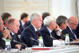 Сергей Собянин на заседании Госсовета