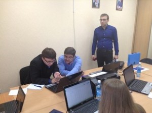 Ситуационный центр свердловского регионального отделения корпуса наблюдателей «За чистые выборы».