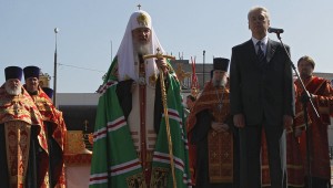 Собянин и патриарх Кирилл