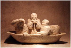 Изделие из кости – «В ледовом плену»