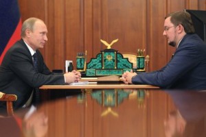 Владимир Путин и Алексей Репик