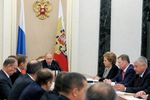 Владимир Путин провёл заседание Совета Безопасности