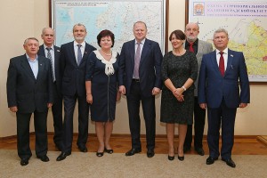 Встреча губернатора Николая Цуканова с руководителями постоянных комитетов Калининградской областной Думы