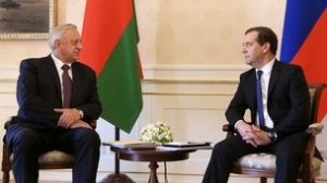 Дмитрий Медведев встретился с Премьер-министром Белоруссии Михаилом Мясниковичем