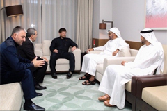 Р. Кадыров встретился с наследным принцем ОАЭ М. Аль Нахайяном