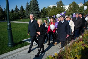 Сергей Собянин заявил о возрождении уникального Сиреневого сада