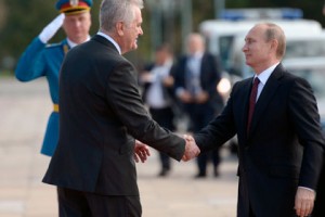 Томислав Николич и Владимир Путин