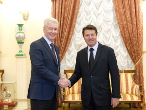 Мэр Москвы провёл встречу с Мэром Ниццы