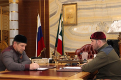 Рамзан Кадыров и Иса Тумхаджиев.