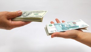 Рубль и доллар 