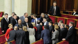 Драка в Верховной Раде