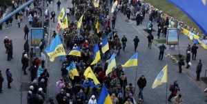 Митинги в Киеве требуют отставки  Яценюка, Кличко и прокуроров