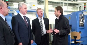 Собянин и Чубайс посетили Троицкий "Техноспарк"