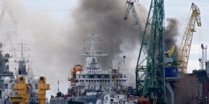 Пожар в Северодвинске: АПЛ "Орел" загорелась при проведении сварочных работ