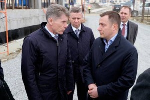 Глава островного региона Олег Кожемяко взял на контроль строительство перинатального центра в Южно-Сахалинске