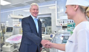 Глава Москвы Сергей Собянин открыл новый родильный дом в ГКБ № 36