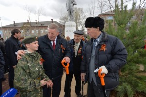 70-летие Победы в ВОВ: В Хабаровске высадили Аллею Памяти в рамках Всероссийской акции «Лес Победы»