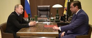 Владимир Путин и Алексей Островский