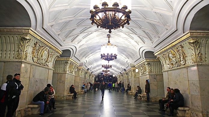 Метро проспект мира кольцевая фото