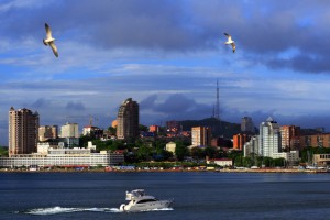 Владивосток. Приморский край. Во время обеда гости ВЭФ смогут наслаждаться красотами Приморья