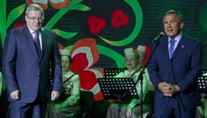 Красноярск принимает гостей: Минниханов и Толоконский посетили Федеральный Сабантуй