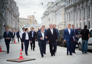 Мэр столицы Сергей Собянин: Благоустройство Мясницкой улицы планировали сами москвичи  