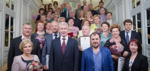 Глава столицы Сергей Собянин наградил лучших работников торговли Москвы