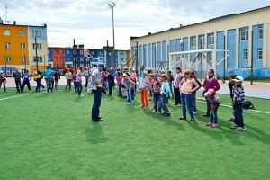 Утренняя зарядка в Анадыре