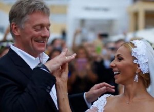 Дмитрий Песков и Татьяна Навка поженились в Сочи