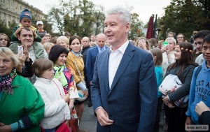 Сергей Собянин на фестивале варенья