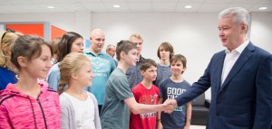 Сергей Собянин открыл новое здание гимназии в Ломоносовском районе Москвы