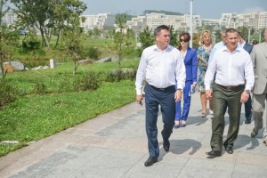 Юрий Трутнев оценил готовность кампуса ДВФУ к проведению ВЭФ