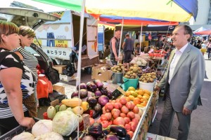 Владивосток. Сельскохозяйственная ярмарка Приморья самая популярная