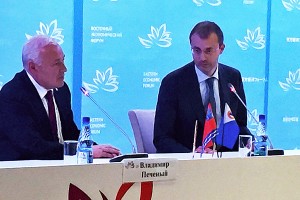 Владимир Печёный и Роман Копин  