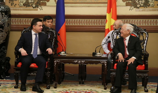 Андрей Воробьев прибыл в Вьетнам