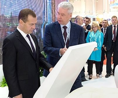 Дмитрий Медведев и Сергей Собянин