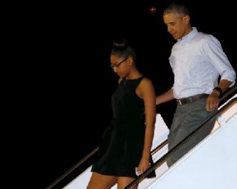 Барак Обама ушел в отпуск